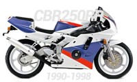 1990-1998 Honda CBR250RR Carénage