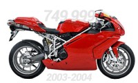 2003-2004 Ducati 749 999 Carénage