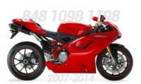 2007-2014 Ducati 848 1098 1198 Carénage