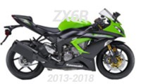 2013-2018 Kawasaki ZX6R Carénage