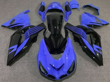 Bleu Brillant 06-11 ZX14R Carénage Moto