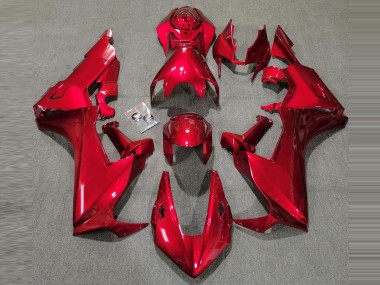 Brillant Rouge Profond 17-23 CBR1000RR Carénage Moto