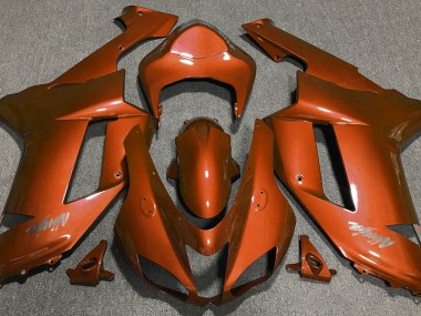 Orange Tigre 07-08 ZX6R Carénage Moto