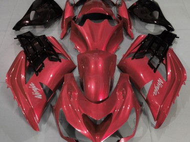 Rouge Vif 12-21 ZX14R Carénage Moto